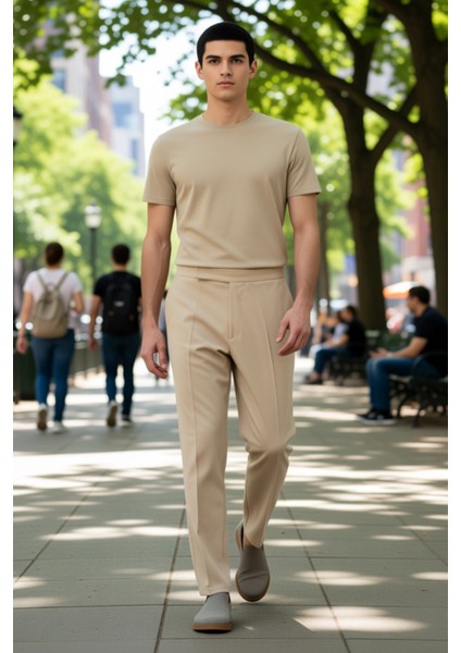 Erkek Smart Kesim Kumaş Pantolon Fonksiyonel Dayanıklı Kaliteli Konforlu Estetik Premium Şık fırsatları