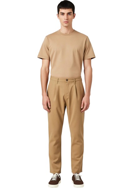 Kadın Wide Leg Dokuma Kumaş Pantolon Fonksiyonel Dayanıklı Kaliteli Konforlu Estetik Rahat