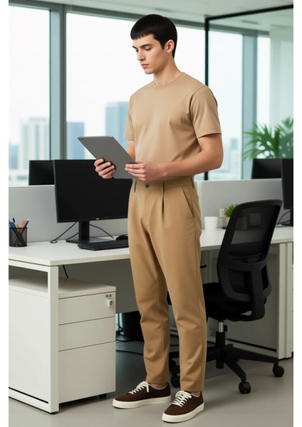 Kadın Wide Leg Dokuma Kumaş Pantolon Fonksiyonel Dayanıklı Kaliteli Konforlu Estetik Rahat modelleri