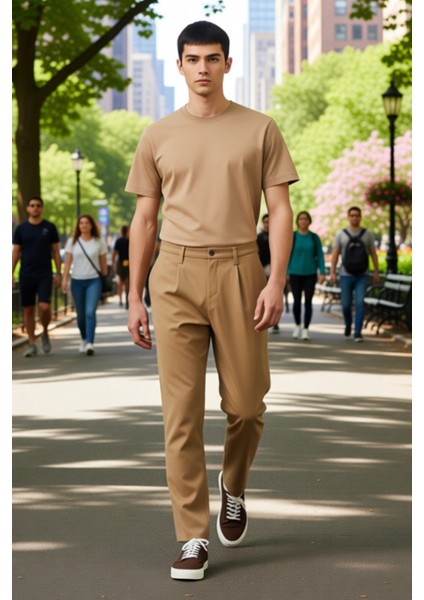 Kadın Wide Leg Dokuma Kumaş Pantolon Fonksiyonel Dayanıklı Kaliteli Konforlu Estetik Rahat fırsatları