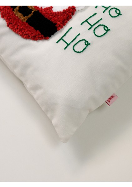 Solo Santa Elf - Yılbaşı Serisi Noel Baba Cüce Figür Punch Kırlent Yastık Kılıfı modelleri