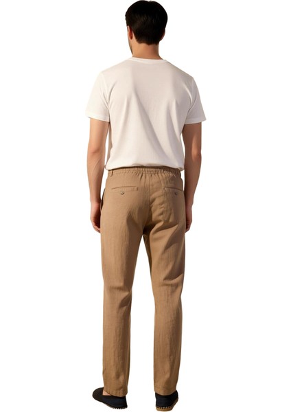 Kadın Keten Regular Fit Yüksek Bel Pantolon Fonksiyonel Dayanıklı Kaliteli Konforlu Modern fiyatları