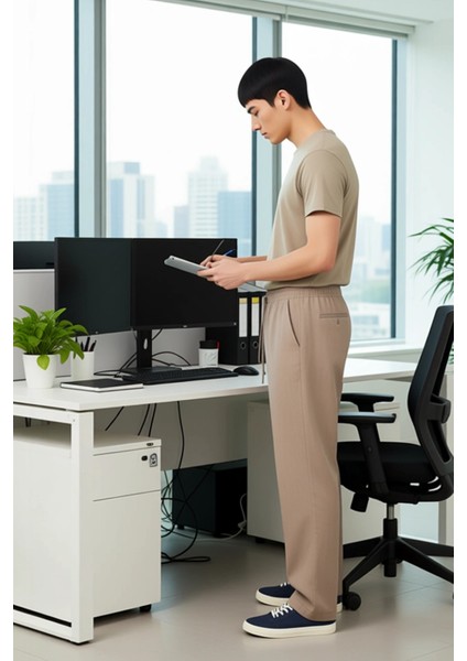 Kadın Keten Regular Fit Yüksek Bel Pantolon Fonksiyonel Dayanıklı Kaliteli Konforlu Modern modelleri