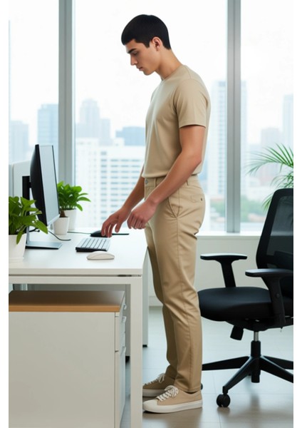 Erkek Düz Kesim Gabardin Kumaş Pantolon Fonksiyonel Dayanıklı Kaliteli Konforlu Estetik Şık modelleri