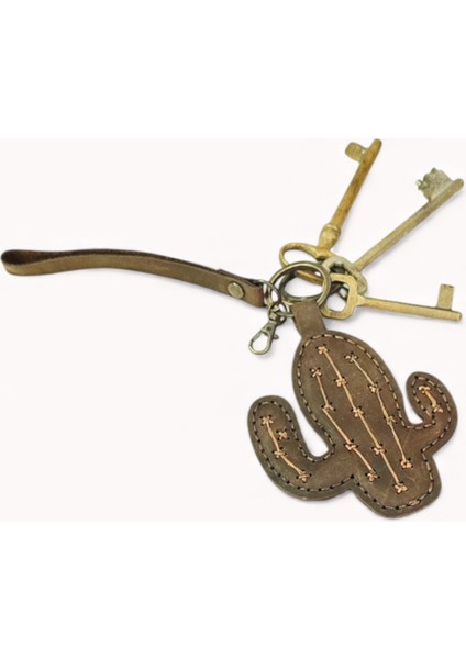 Kaktüs Figür Deri Anahtarlık fiyatları