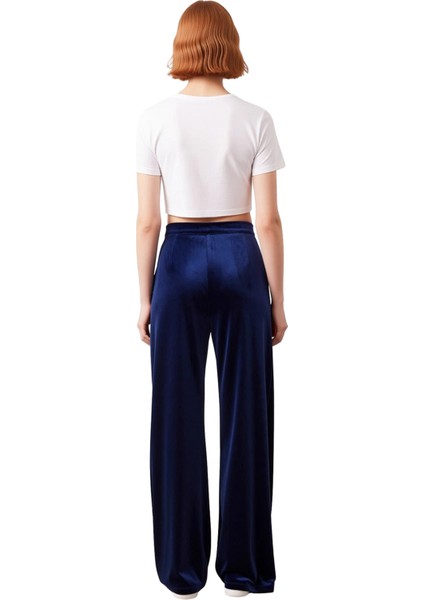 Kadın Kadife Wide Leg Pantolon Şık Gece Modası Fonksiyonel Dayanıklı Kaliteli Konforlu Spor fiyatları