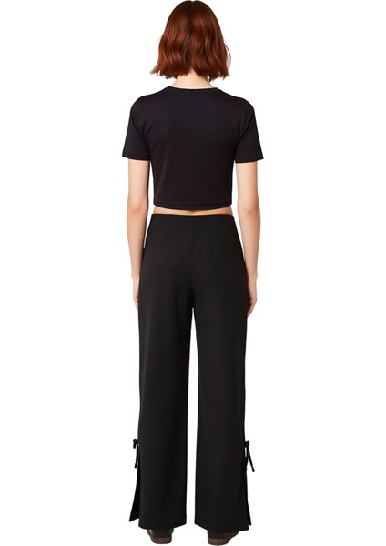 Kadın Geniş Paça Fiyonklu Pantolon Fonksiyonel Dayanıklı Kaliteli Konforlu Estetik Premium fiyatları