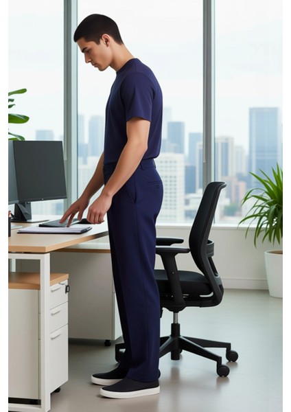 Erkek Geniş Paça Elastan Kumaş Pantolon Fonksiyonel Dayanıklı Kaliteli Konforlu Estetik Şık modelleri