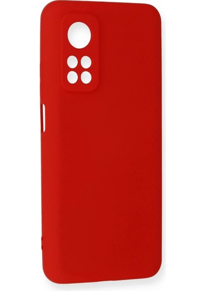 Xiaomi Mi 10T Kılıf Nano Içi Kadife Silikon - Kırmızı fiyatları