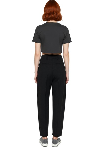 Kadın Interlok Geniş Kesim Yüksek Bel Pantolon Fonksiyonel Dayanıklı Kaliteli Konforlu Şık fiyatları