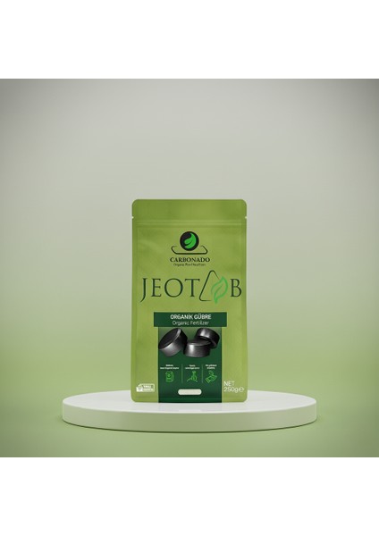 Jeotab 250 gr Organik Gübre | %100 Doğal Katkısız ve Kimyasal İçermeyen Formül
