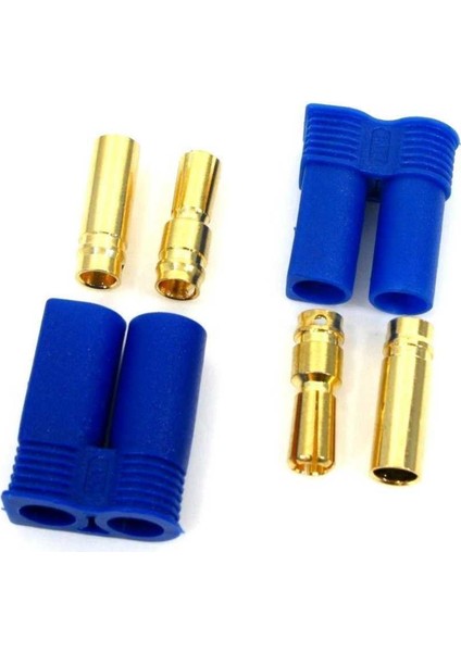 5mm Ec5 Banana Batarya Konnektörü (Erkek-Dişi Set) modelleri