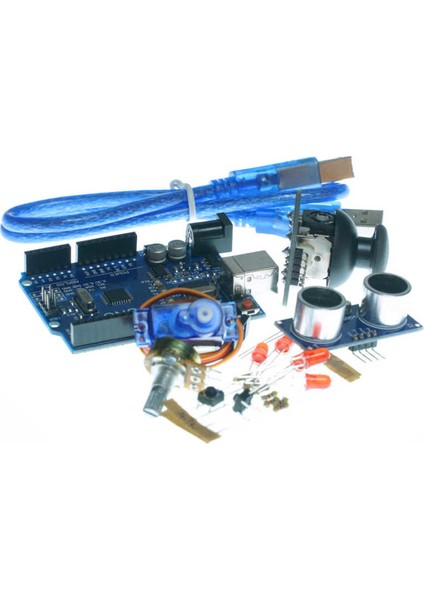 Çocuklar için Scratch ile Breadboard Seti (Kitaplı) - Arduino Uyumlu modelleri