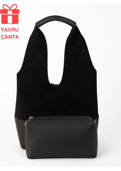 Kadın Süet Omuz Çantası – Geniş Iç Hacimli, Süper Hafif, Su Geçirmez, 2 Gözlü, Çıkarılabilir Yavru Çantalı Vintage Şık Kadın Çanta fiyatları