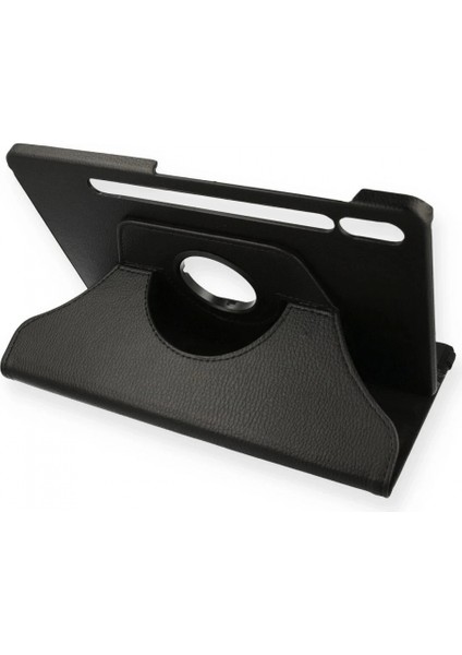 Samsung Galaxy T870 Tab S7 11 Kılıf 360 Tablet Deri Kılıf - Siyah