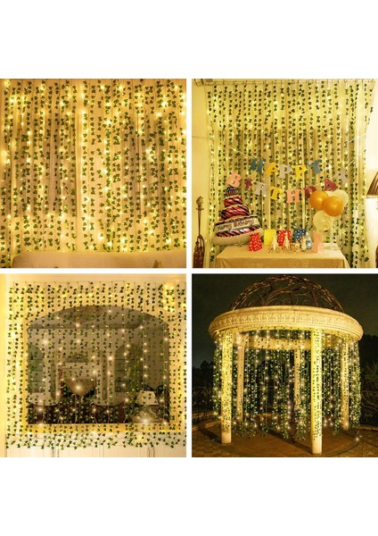 LED Işıklı Yapay Sarmaşık 3 Metre 30 LED – Günışığı Dekoratif Oda & Duvar Aydınlatma indirimleri