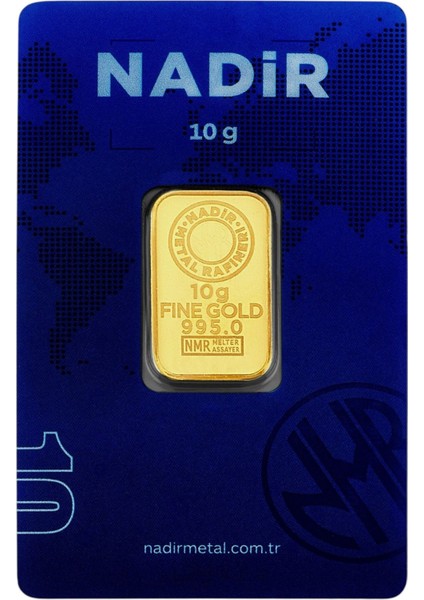 10 Gram Külçe Altın 24 Ayar