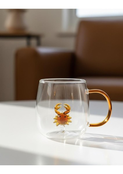 Brosilikat 3D Figürlü Kupa Bardak