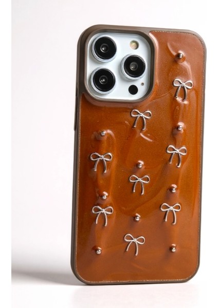 Iphone Uyumlu Metal Detaylı Lüks Tasarım Kılıf