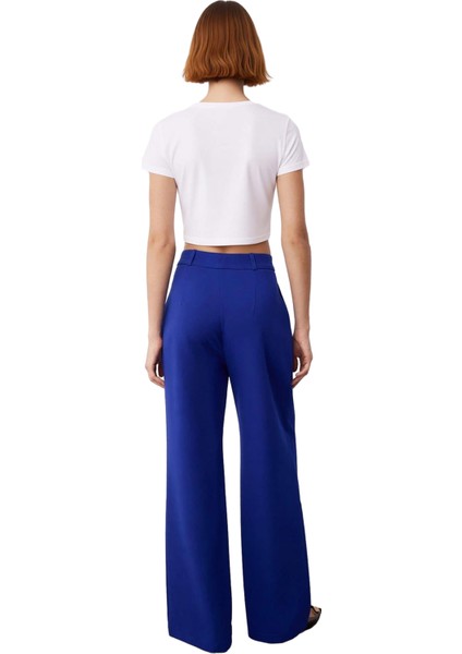 Kadın Haki Wide Leg Pilili Dokuma Kumaş Pantolon Fonksiyonel Dayanıklı Kaliteli Konforlu Şık fiyatları