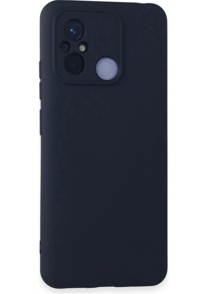Xiaomi Redmi 12C Kılıf Nano Içi Kadife Silikon - Lacivert
