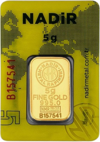 5 Gram Külçe Gram Altın 24 Ayar modelleri