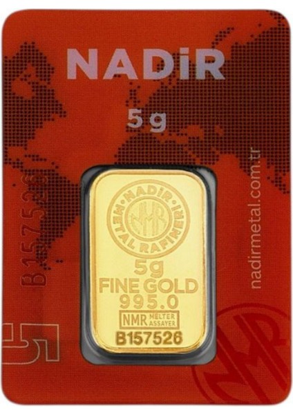 5 Gram Külçe Gram Altın 24 Ayar fırsatları