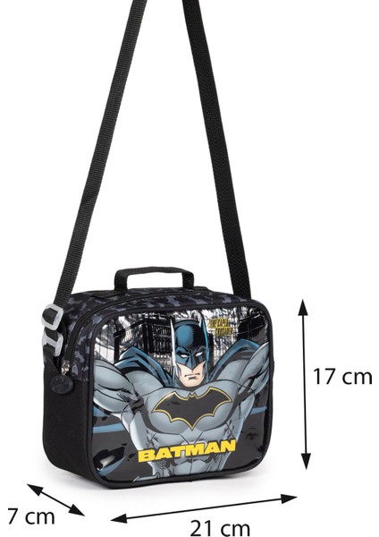 Lisanslı Batman Temalı Ilkokul Beslenme Çantası