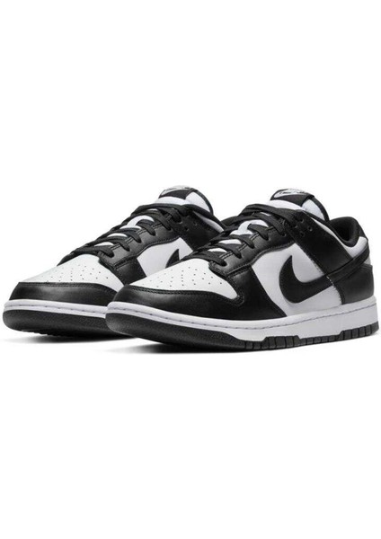 Dunk Low Retro Panda Leather Mens Sneaker Hakiki Deri Günlük Spor Ayakkabı Siyah Beyaz modelleri