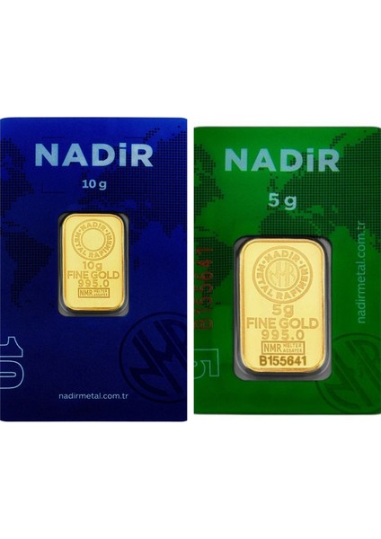 15 Gram (10+5) Külçe Gram Altın 24 Ayar fiyatları