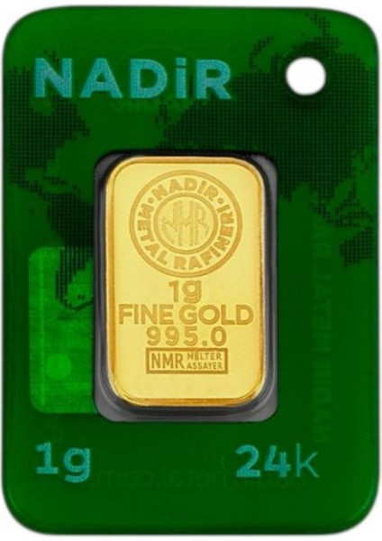 1 Gram Külçe Gram Altın 24 Ayar