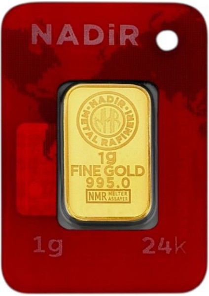 1 Gram Külçe Gram Altın 24 Ayar fiyatları