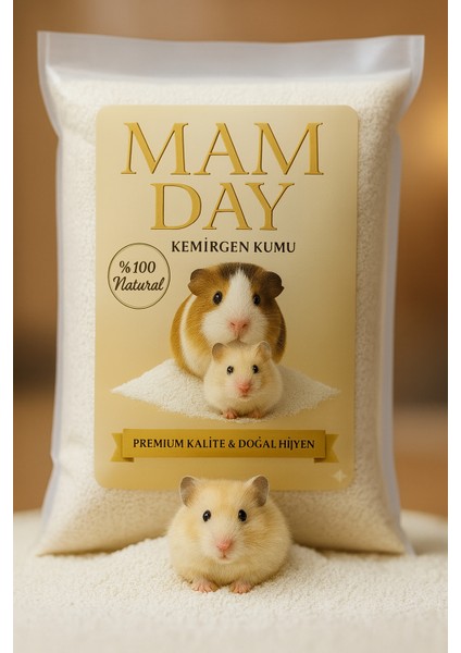 Premium Kemirgen Tuvalet Kumu (Chinchilla, Ginepig, Hamster ) 1 Kg.