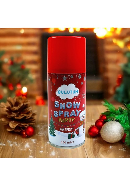 Yılbaşı Parti Eriyen Kar Spreyi 150ML Leke Yapmaz Kutlama Şov Köpüğü Yapay Kar fiyatları