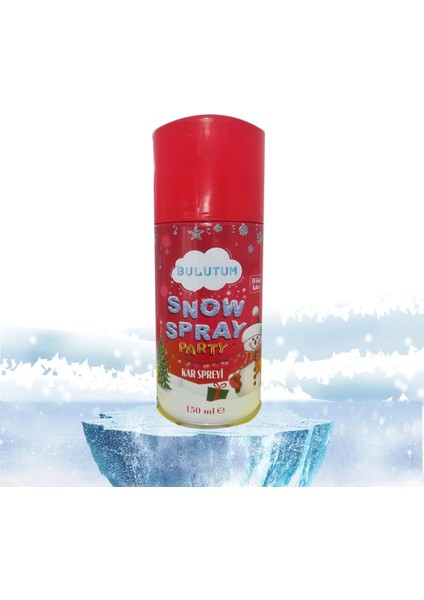 Yılbaşı Parti Eriyen Kar Spreyi 150ML Leke Yapmaz Kutlama Şov Köpüğü Yapay Kar fırsatları