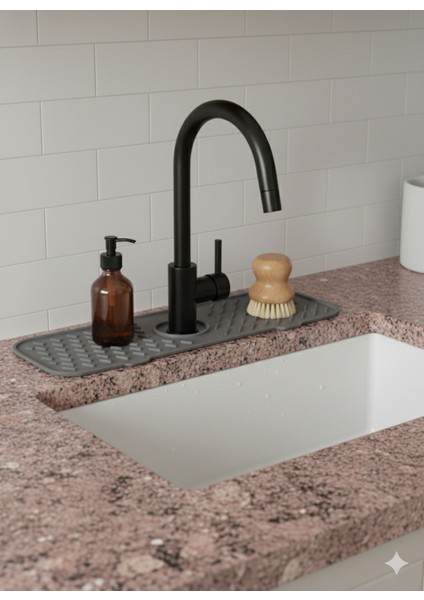 Musluk Altı Silikon Mat Düzenleyici – Bpa’sız, Kaymaz Desen, Mutfak Banyo Lavabo Tezgah Üstü Matı modelleri