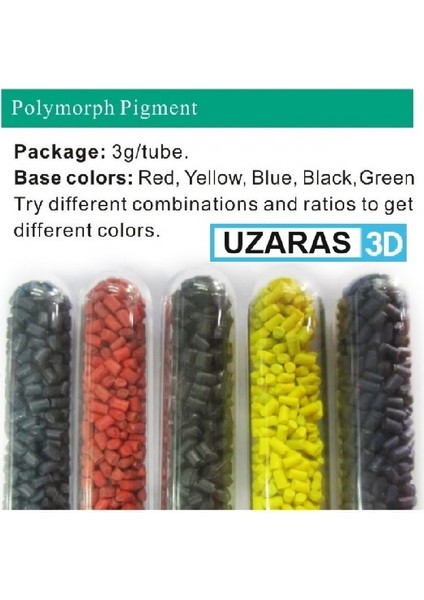 Polymorph Pigment Kiti Renkli modelleri