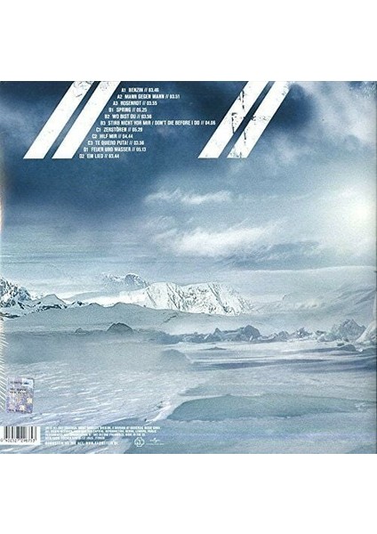 Rammstein Rosenrot (Remastered) Double Lp Plak fiyatları