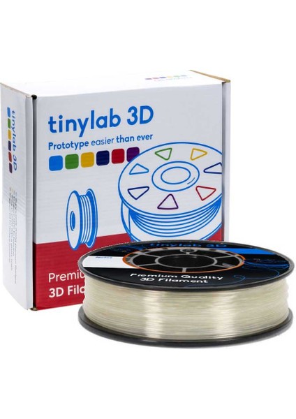 1.75mm 1000gr Naturel PLA Filament 190-220°C Baskı Sıcaklığı - Yüksek Kalite, Çevre Dostu, Mükemmel Yapışma ve Pürüzsüz Yüzey