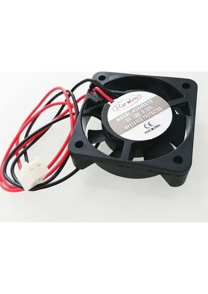 40X40X10 mm Fan - 12 V 0.08 A modelleri