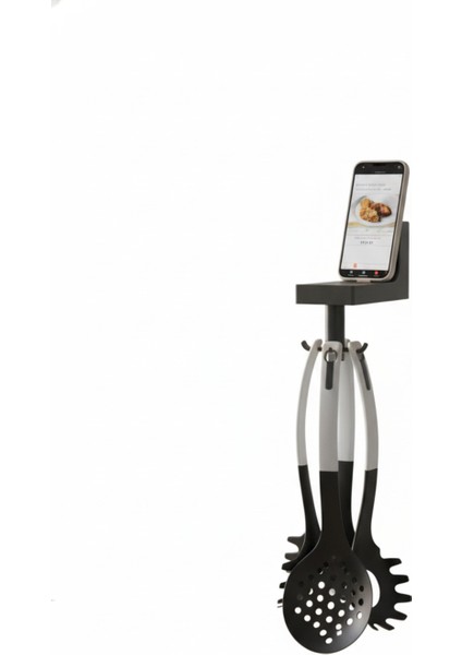 Akıllı Çok Amaçlı Askı Döner Kancalı Mutfak Organizeri | Güçlü Yapışkanlı Doğdu Plastik modelleri