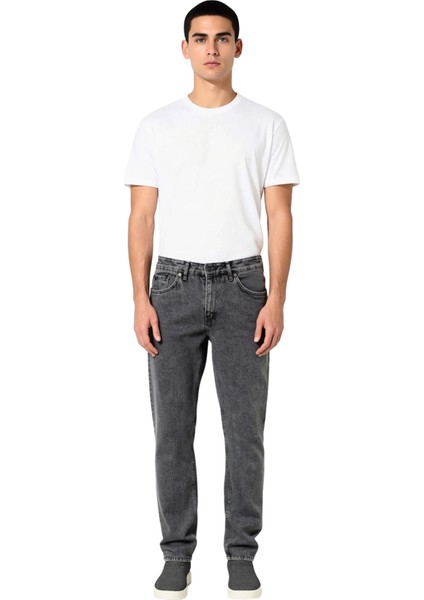 Erkek Relaxed Fit Açık Denim Pantolon Fonksiyonel Dayanıklı Kaliteli Konforlu Estetik Spor