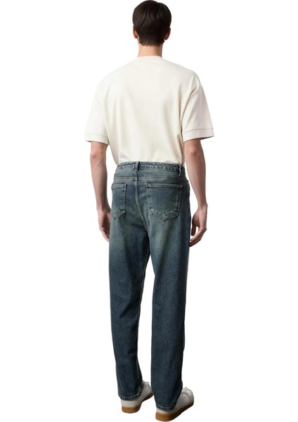 Erkek Antrasit Straight Fit Günlük Kot Pantolon Fonksiyonel Dayanıklı Kaliteli Konforlu Şık fiyatları