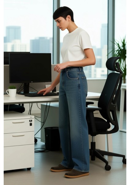 Erkek Antrasit Straight Fit Günlük Kot Pantolon Fonksiyonel Dayanıklı Kaliteli Konforlu Şık modelleri