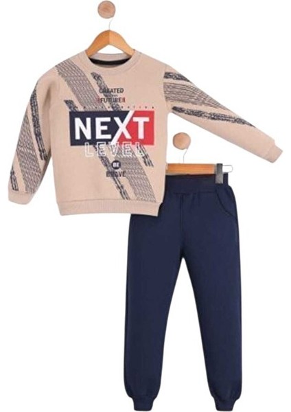 Erkek Çocuk Kalın Şardonlu Eşofman Takım