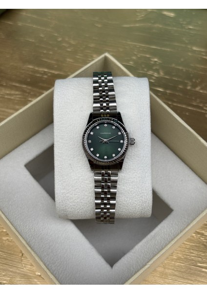 Chaperpne Gümüş Kadın Kol Saati