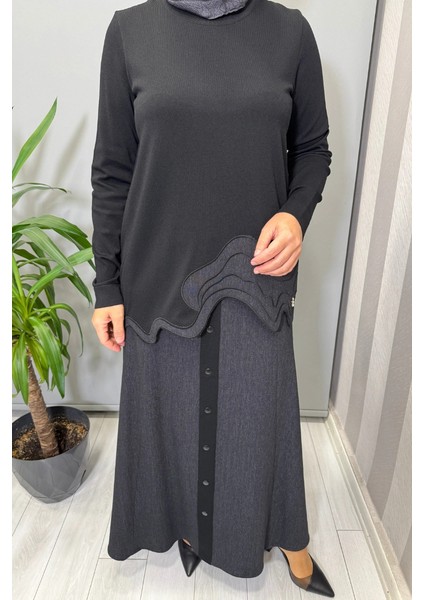 Triko Tunik Etek Takım Siyah T25PF-6020 (2015) modelleri