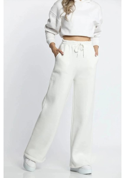 Bol Paça Modal Kumaş Eşofman Altı