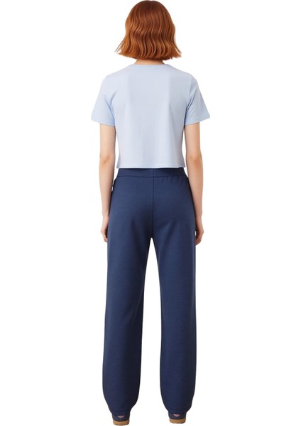 Kadın Geniş Paça Esnek Örme Pantolon Fonksiyonel Dayanıklı Kaliteli Konforlu Estetik Rahat indirimleri