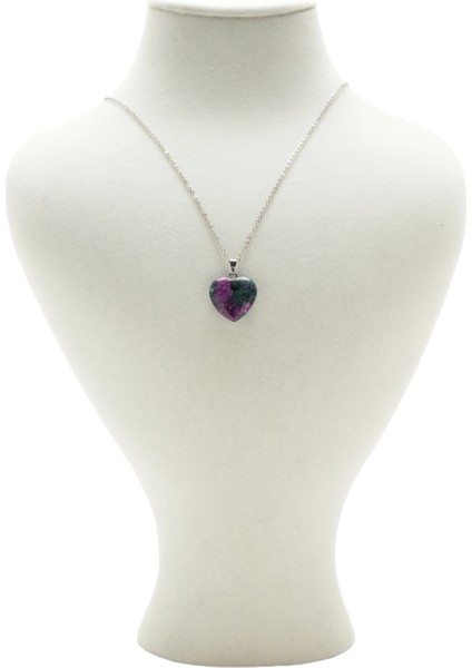 Anyolit Doğaltaş Kolye ve Küpe modelleri